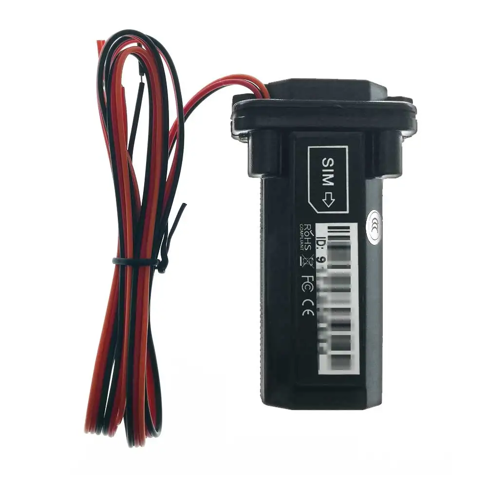 

Waterproof Portable GPS Tracker With Cable Installation In Car Or Motorbike With Back-Up Battery