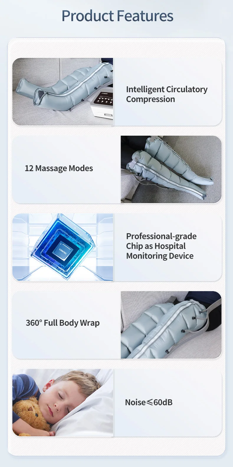 CONTEC AP200 медицинское компрессионное физиотерапевтическое оборудование для