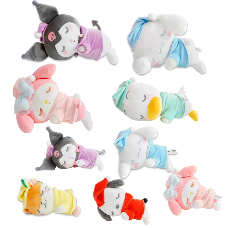 

Милый аниме Cinnamoroll моя мелодия Kuromi понравико Ap утка Спящая серия стандартная Подвеска для ребенка девочки подарок на день рождения
