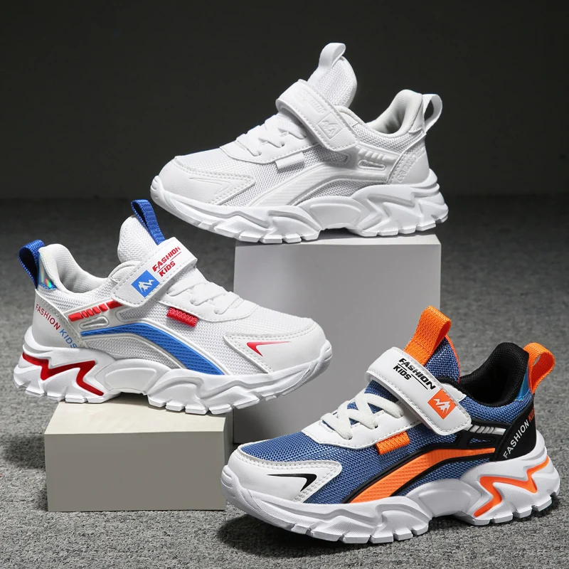 

Teenage Sneakers Young Boys Girls Kids 10 To 12 Years Children's Casual Sports Running Shoes White Free Shipping 2022 Spring