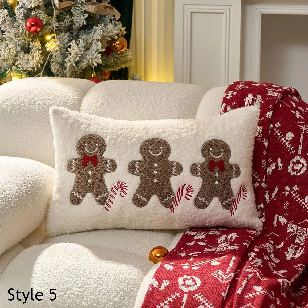 

Рождественская плюшевая наволочка