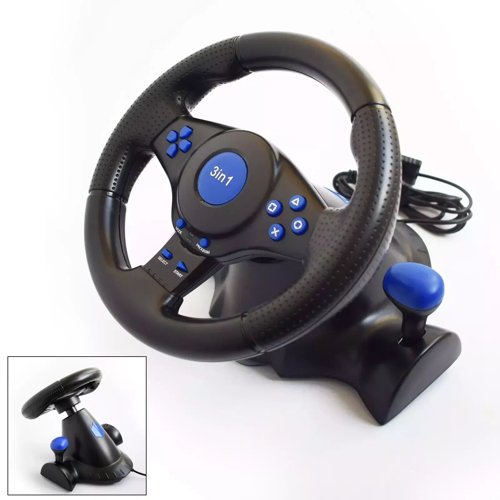 

NEW2023 Gaming Wheel Controller 3 Game, with Accelerating And Braking Control for Driving Action