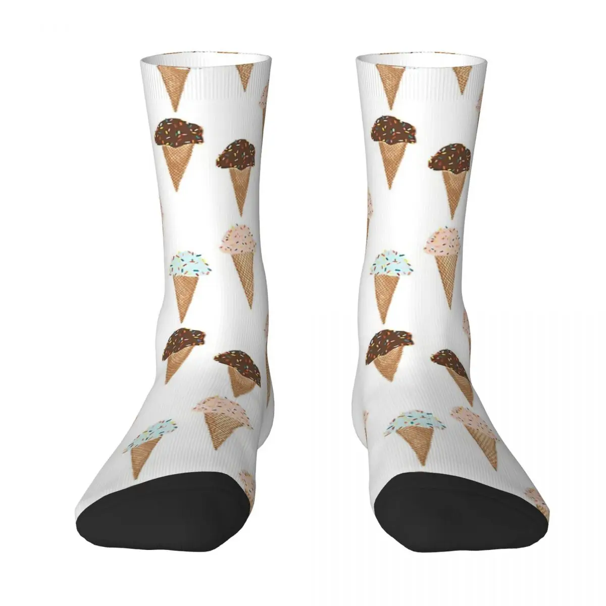 Ice Cream Cone Stickers! Get Ready For Summer! Adult Socks,Unisex socks,men Socks women Socks