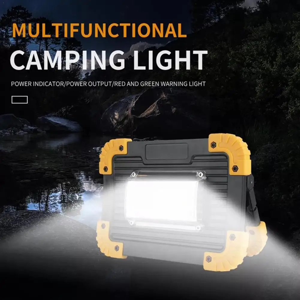 

Mini Led Working Light Portable Pocket Flashlight Led Flashlight Lantern Power Camping Work Emergency Bank Handle Lamp Torc S9w1