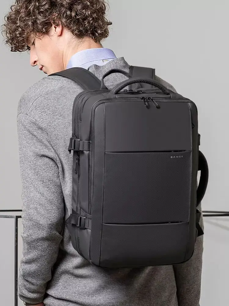 

Travel Backpack Men Business Aesthetic Backpack School Expandable USB Bag Large Capacity 17.3 Laptop Waterproof Fashion Backpack
