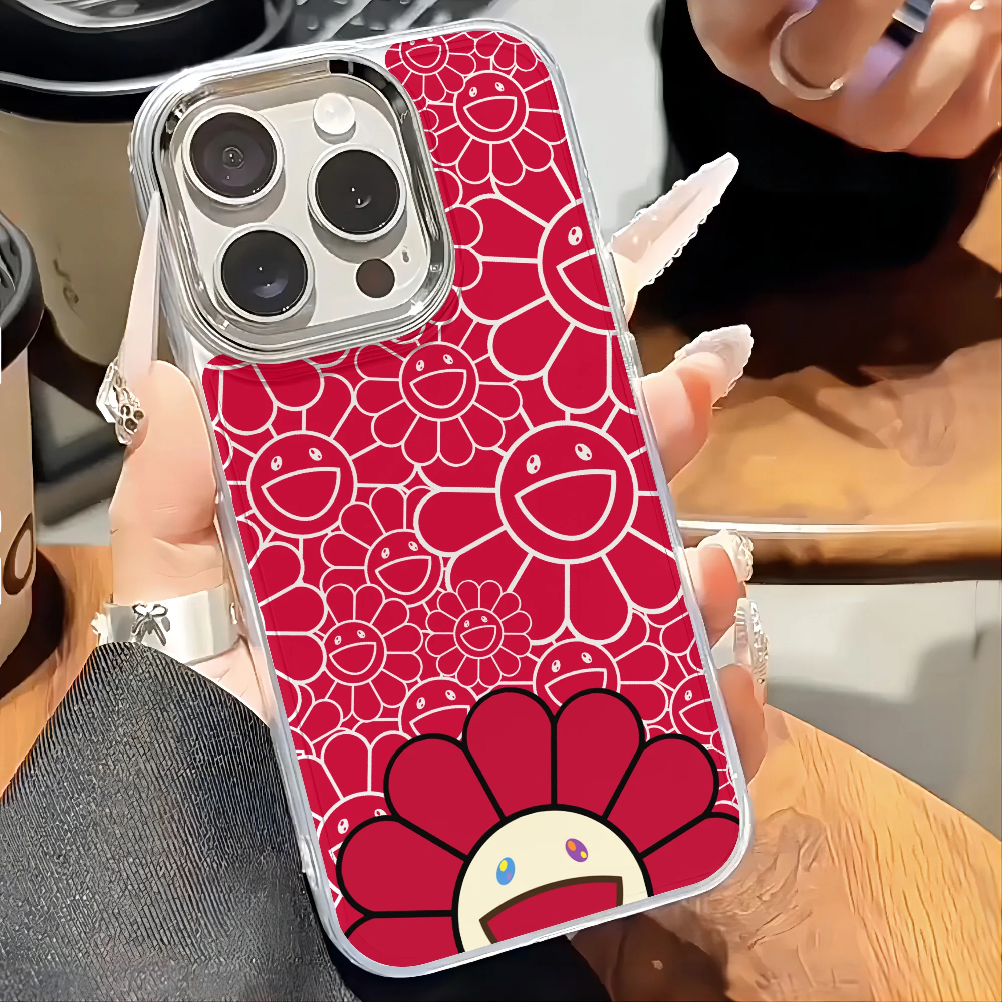 Чехол для телефона Art Flowers T-TakaShis M-MuraKAmis для Samsung Galaxy S25 S24 S23 S22 S21 S20 Note20 FE Ultra Edge Plus 4G 5G Cover (art.: 3920d437bfe35) - 3920d437bfe35