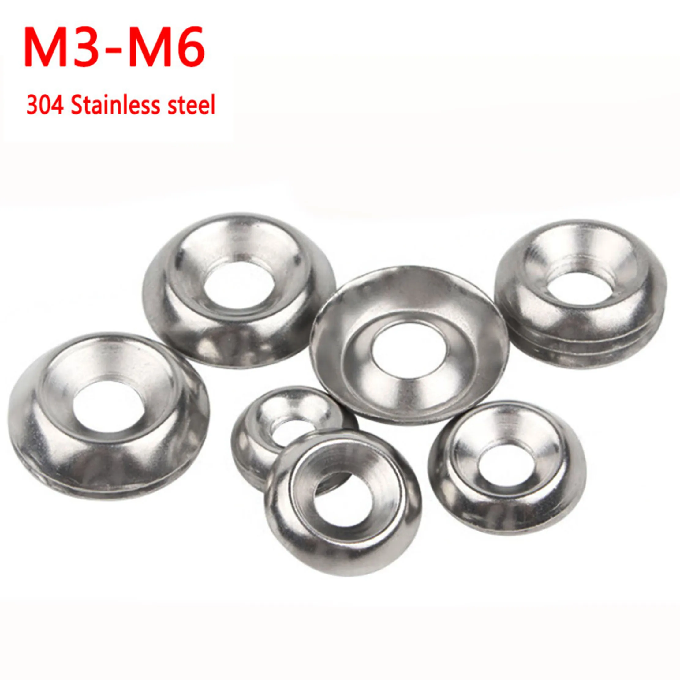 

Шайбы из нержавеющей стали A2 M6 M8 M10 M12