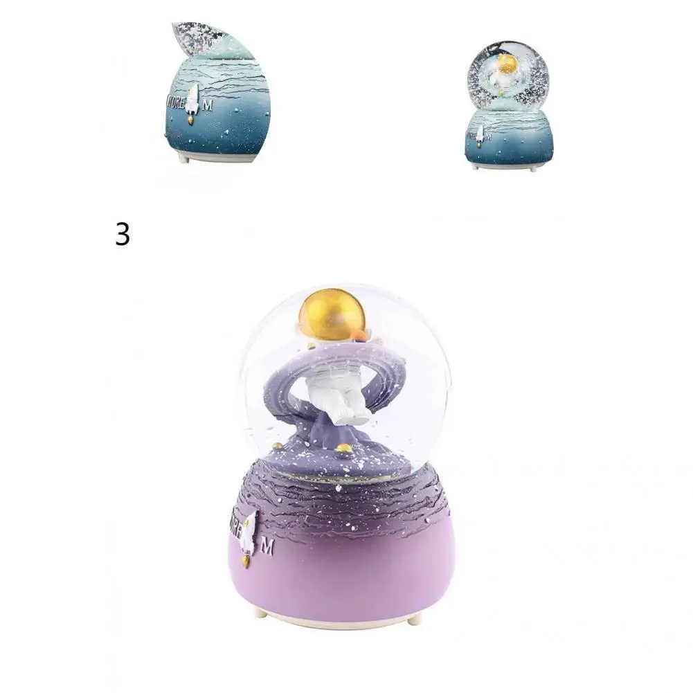 

Светящиеся поделки, водный шар, милый Жидкий практичный кристаллический космический астронавт, хрустальный шар