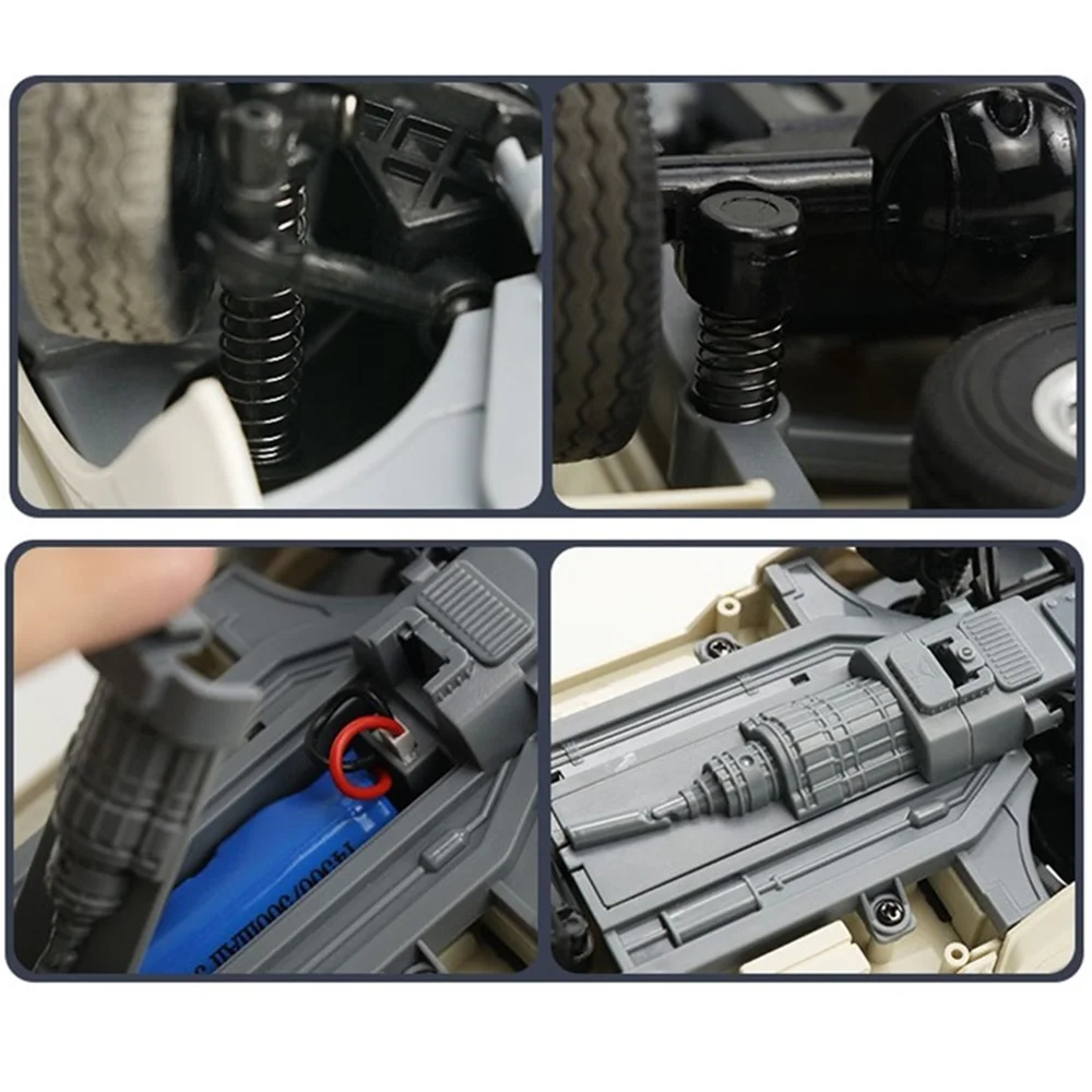 D12 Mini 1/16 2WD RC автомобиль моделирование дрифт альпинистский грузовик светодиодный