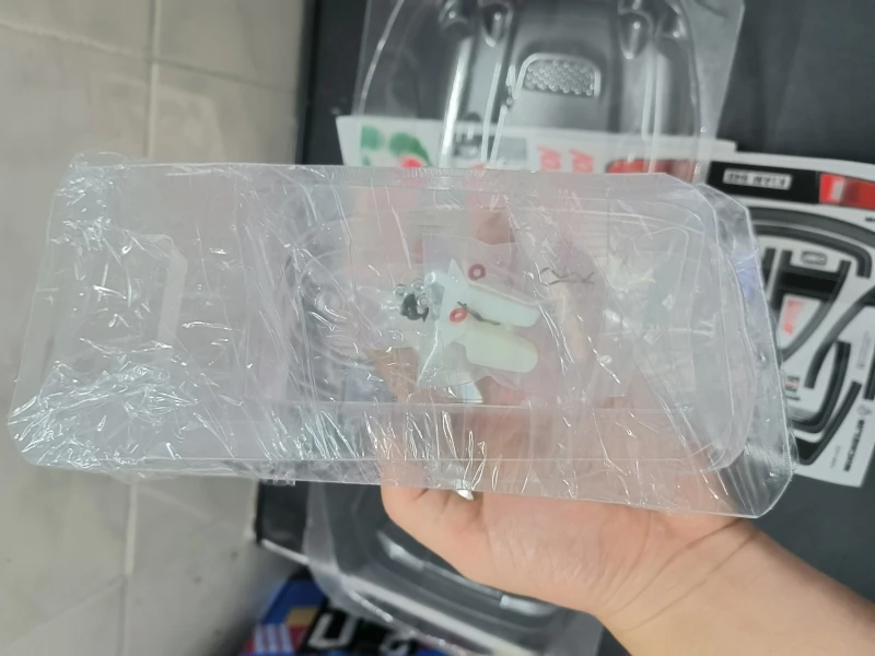 1/10 прозрачный чехол Toyotaa Celica GT4 для кузова Lexan с задним спойлером + строительные