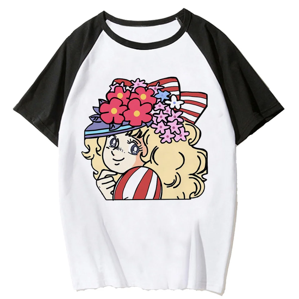 

Candy Candy top women designer t-shirts female designer manga anime clothes