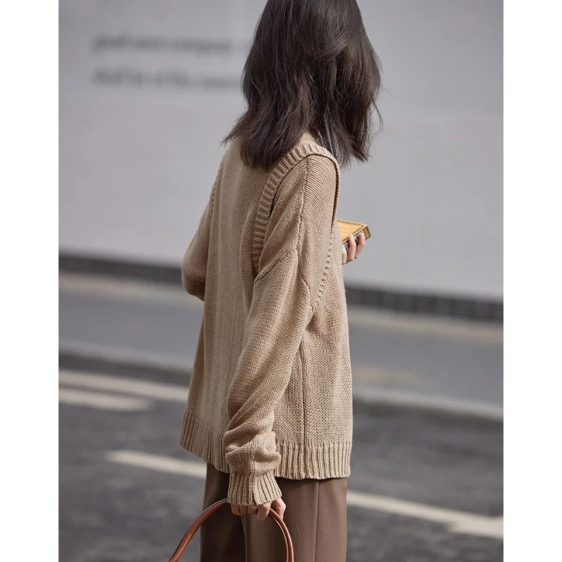 Рисунок 4 - Осенний Новый пуловер с драпировкой