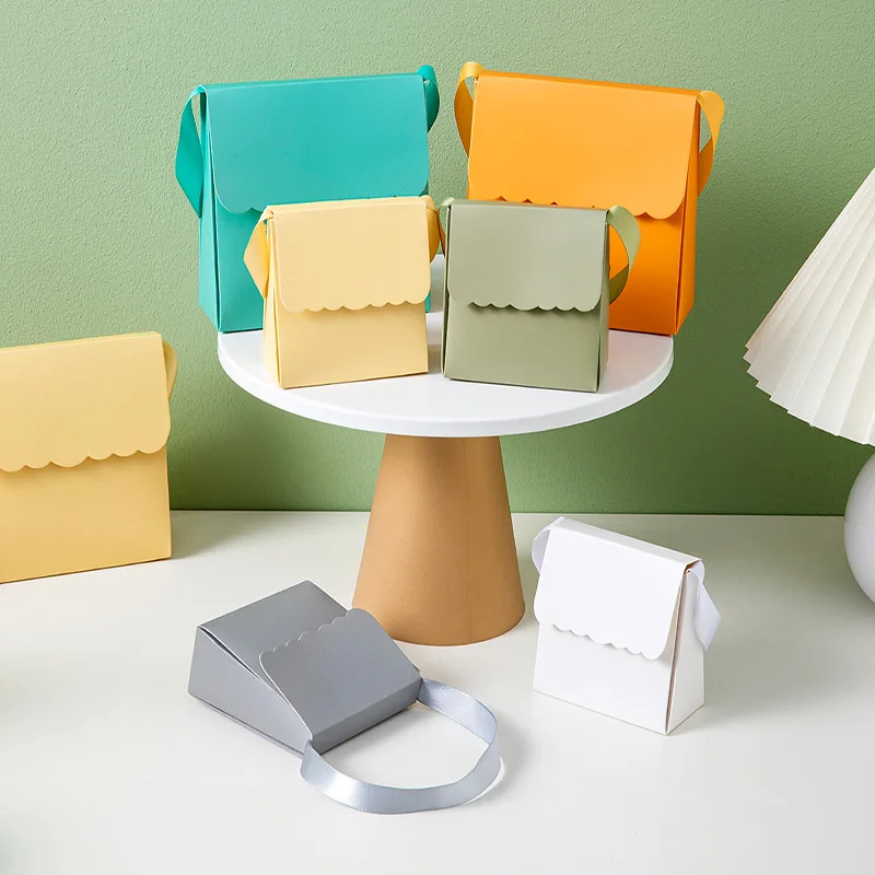 1 шт. бумажная коробка для упаковки ювелирных изделий 7x7x2 см