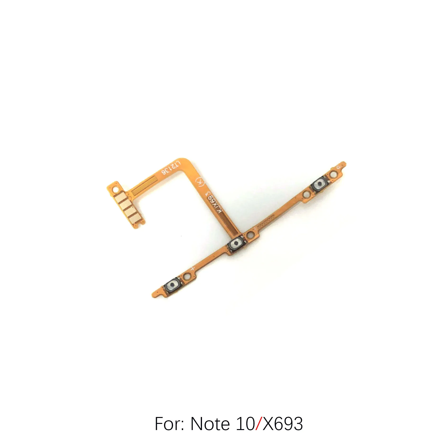 Гибкий кабель кнопки питания Voulme для infinix Note7 Note8 Note10 Note11 Note12 Note30 On OFF Боковые