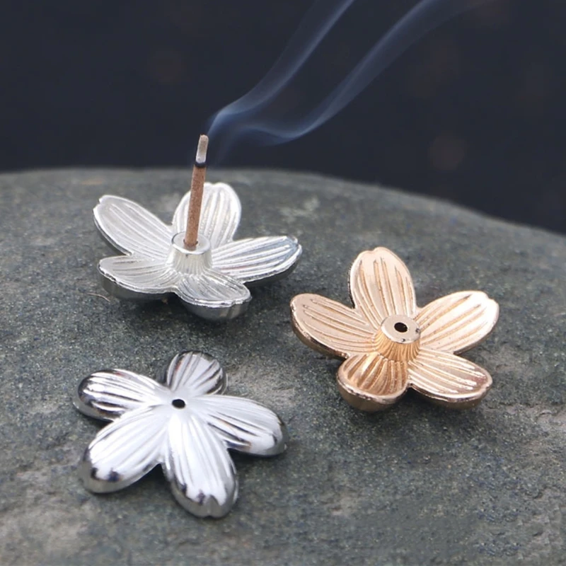 

Медная подставка для палочек, в форме цветка, подставка для конусов