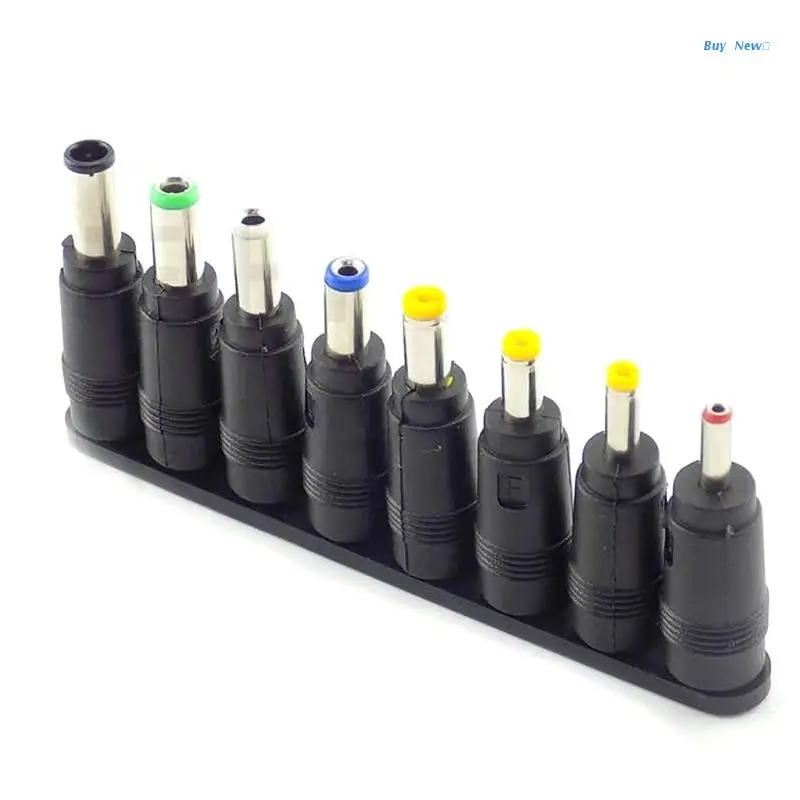 

5.5x2.1mm for Notebook Laptop for Dc Power Charger Supply Adapter Tips Connector Jack to 8 Plug for Laptop Notebook