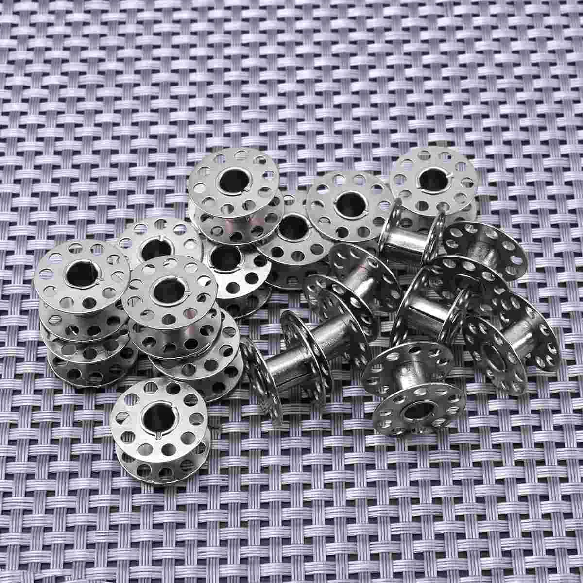

20Pc Multi-functional Empty Portative Sewing Spools Sewing Machine Bobbins for Home Use Tailors Beginner