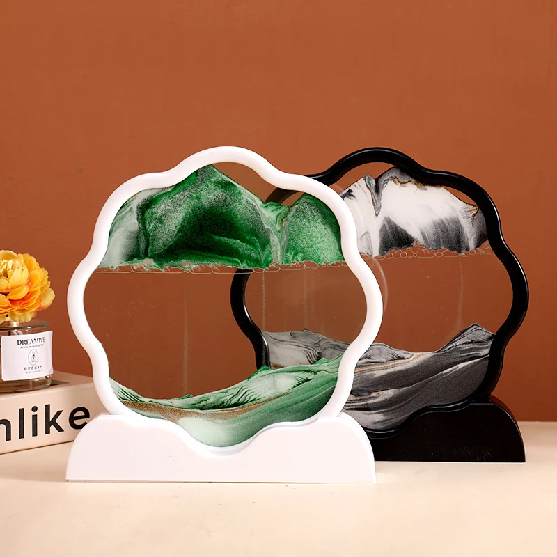 

Креативные движущиеся песочные 3d-песочные часы в виде движущегося песка, песочные часы, домашний декор, праздничные подарки