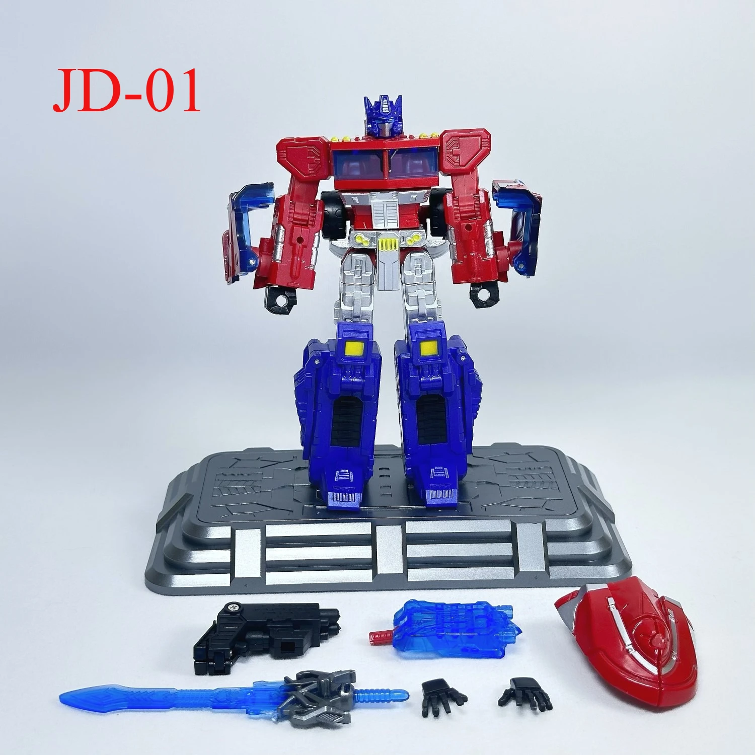 Фото В наличии: Игрушка JD-01S, фиолетовая версия, миниатюрная OP-версия, детализированная, подвижная фигурка, модель аниме-персонажа №1
