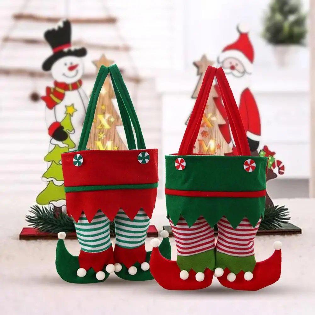 

Симпатичный Подарочный мешочек красивый 2 стиля Подарочный мешочек креативный Рождественский мешочек для конфет