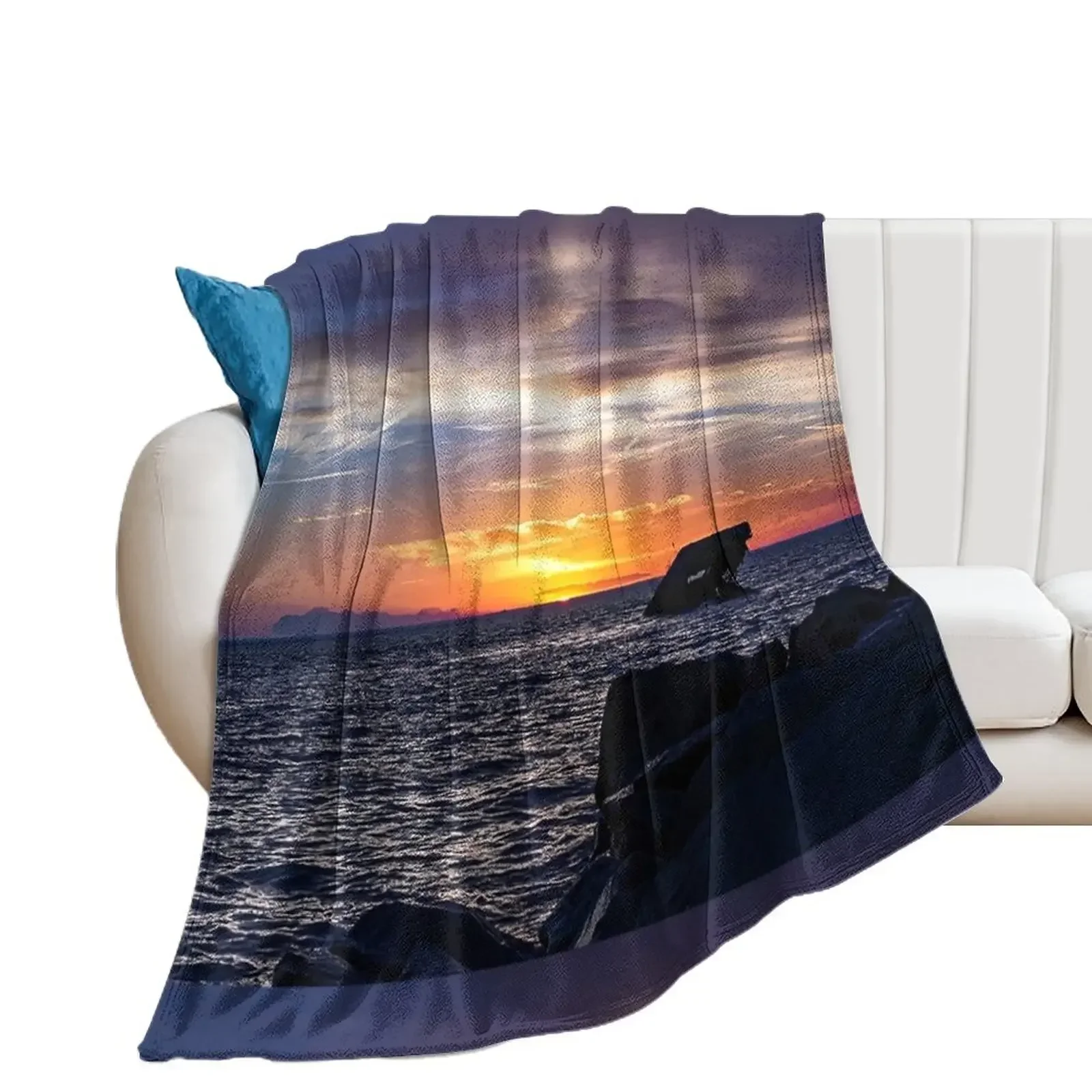 Декоративное одеяло для дивана или кровати Sunset SS Atlantus