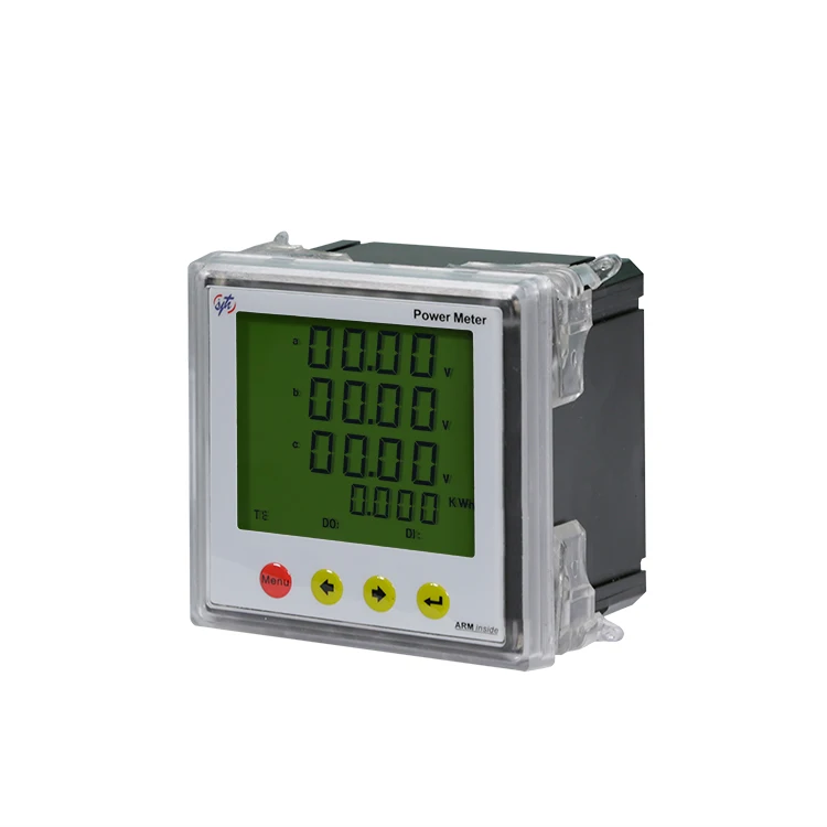 

Economic 96 * 96mm CE energy htew-9y1 three phase voltage current power wattmeter kwh panel multimeter with RS485 LCD htew-9y1
