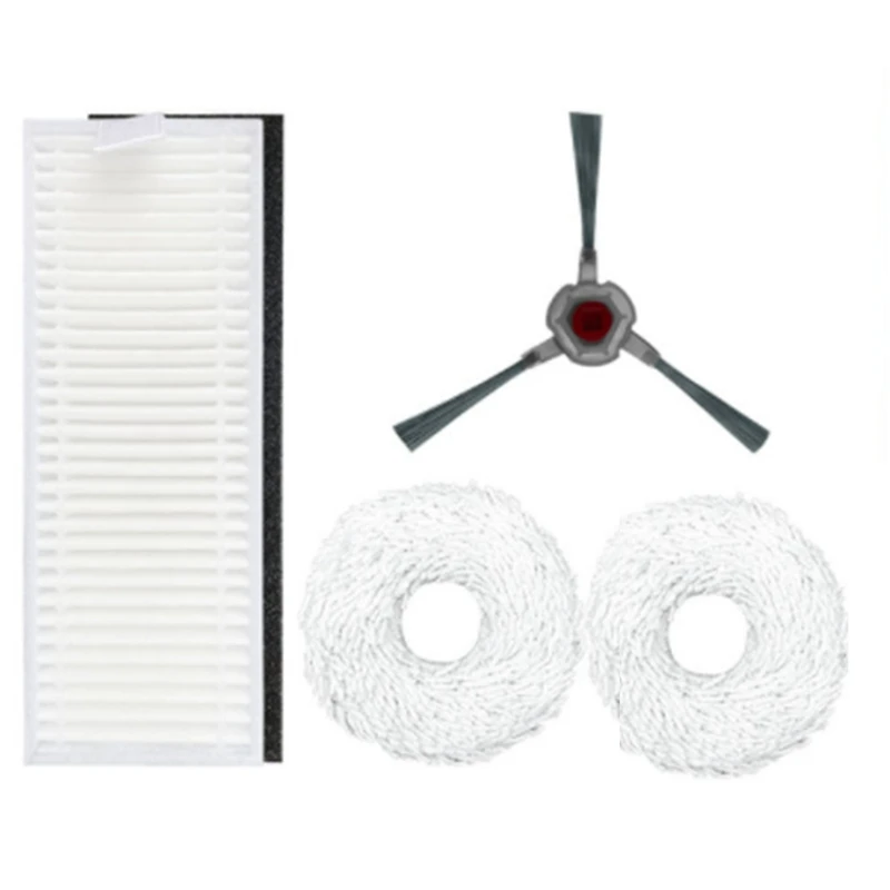 

For Ecovacs DEEBOT N9 + Plus Self Cleaning Robot Vacuum Cleaner Accessories Parts Hepa Filter Side Brush Pad Mop Cloths