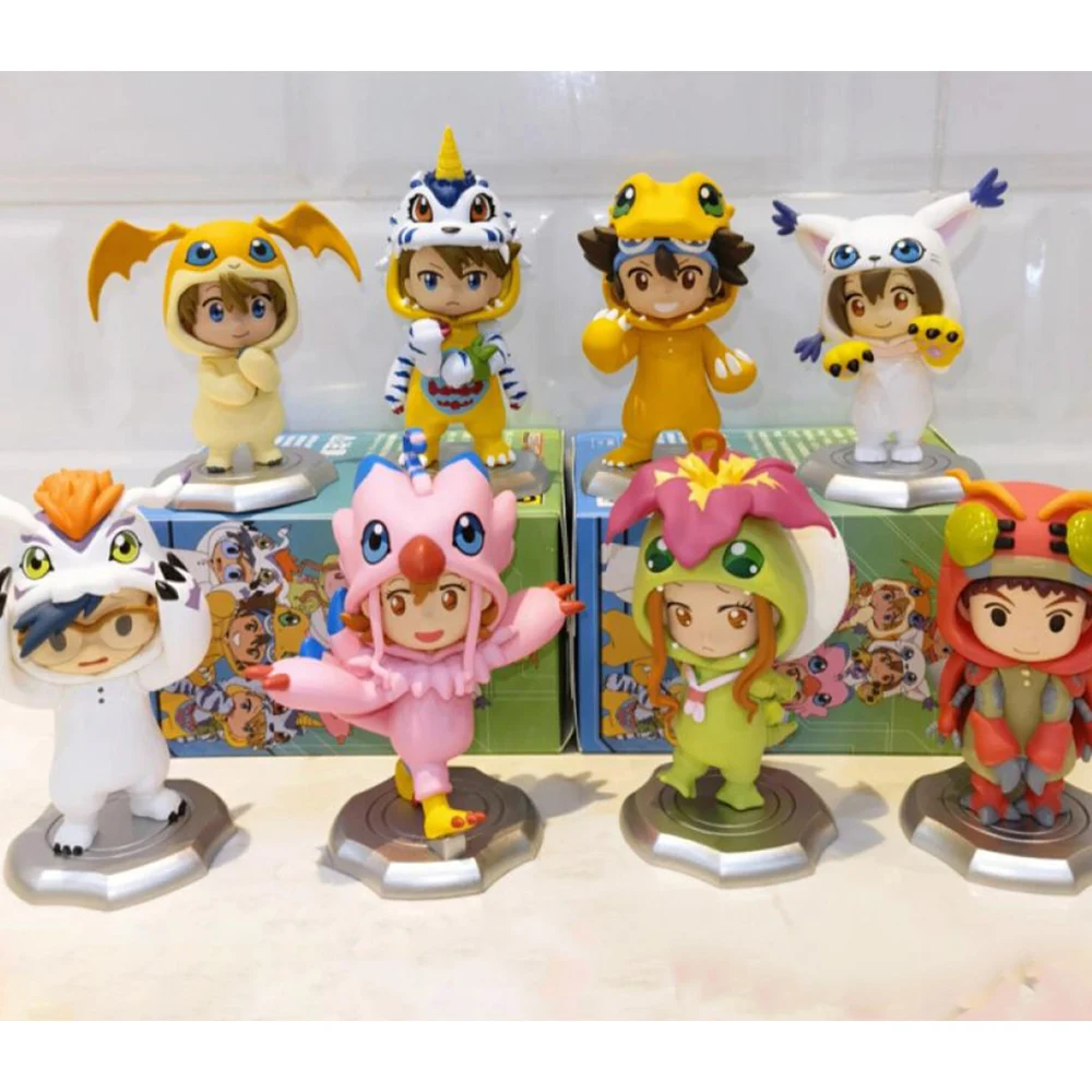 

Digimon Adventure First Q Edition Toy Desktop Decoration Collection Fashion Play Christmas Birthday Gift Yagami Taichi