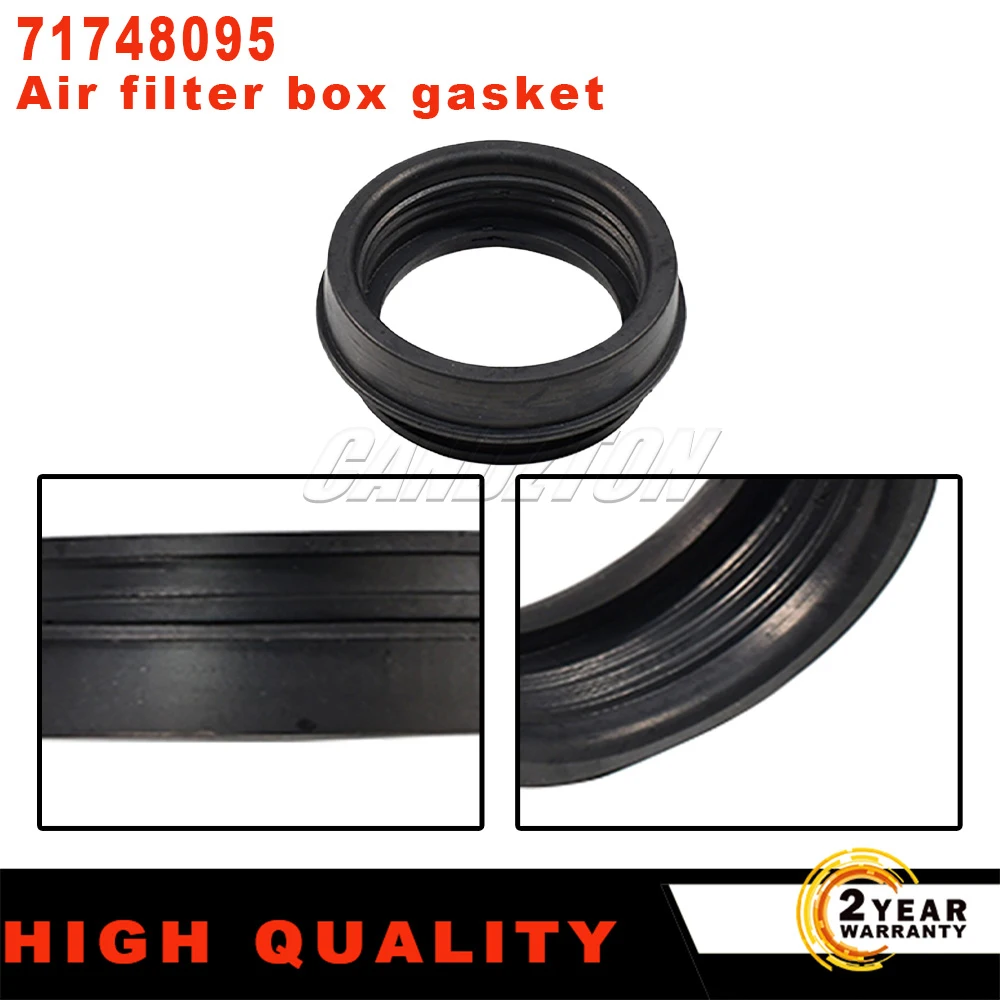 

Для Fiat 500 Punto Panda Doblo Fiorino, новая уплотнительная прокладка коробки воздушного фильтра, черная 71748095, простая установка, автомобильные аксессуары