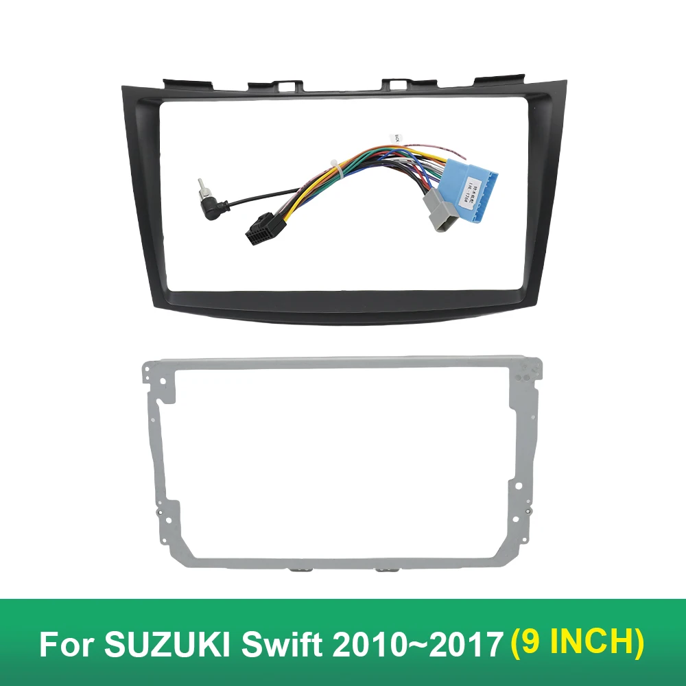 9-дюймовая Автомобильная рамка модель декодер адаптера Android комплект панели для
