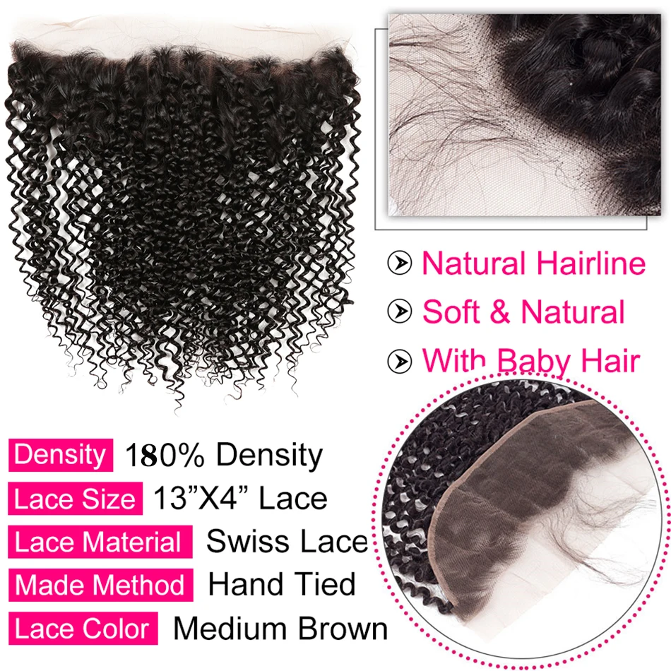 Курчавые вьющиеся искусственные человеческие волосы с застежкой 12 А бразильские