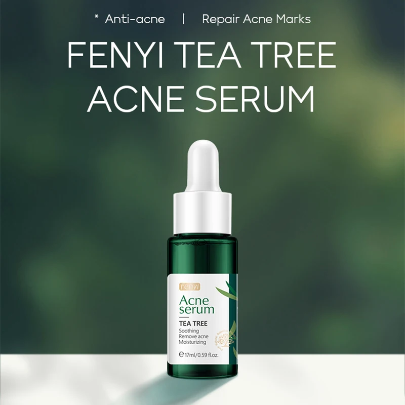 17ml Tea Tree Anti-acne Essence Essence Toner Facial Moisturizing and Hydrating Skin Care Products Free Shipping