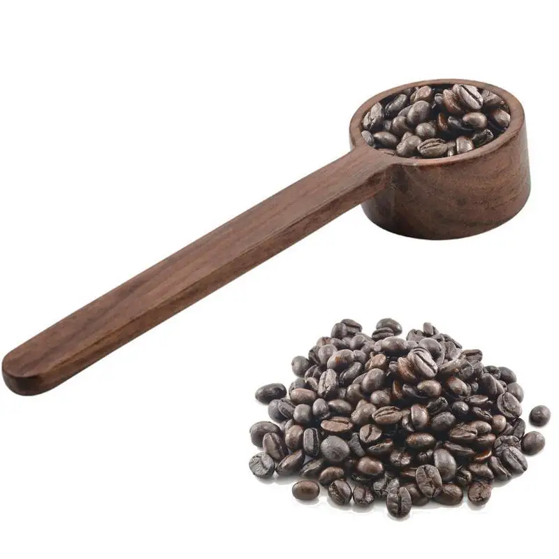 

Coffee Bean Scoop Wooden Coffee Measuring Spoon Wooden Measuring Spoons 10g Capacity Coffee Measuring Spoon For Kitchen Milk