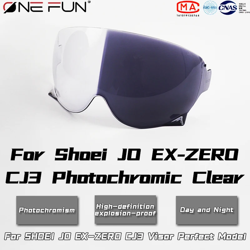 Фото Фотохромный козырек для шлема Shoei JO J.O EX-ZERO EX ZERO CJ-3 CJ 3, линза №1