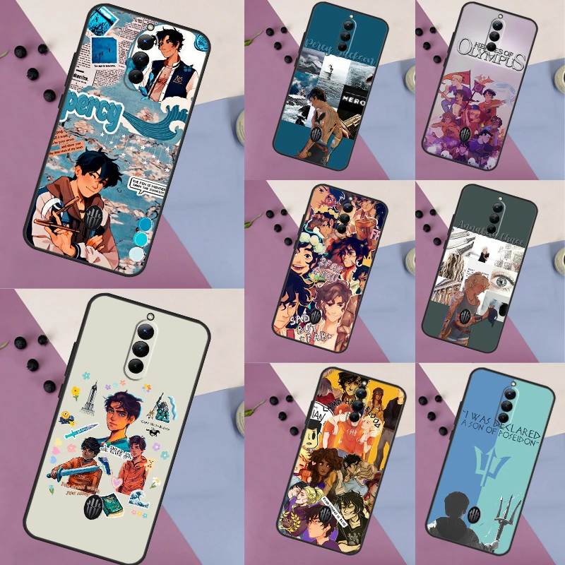 Фото Чехол P-Percy Jackson с мультяшным фильмом для Nubia Red Magic 6 7 8 9 10 Pro 6S 7S Pro 5G 6R RedMagic 8S 9S 8 9 10 Pro Plus Cover №1