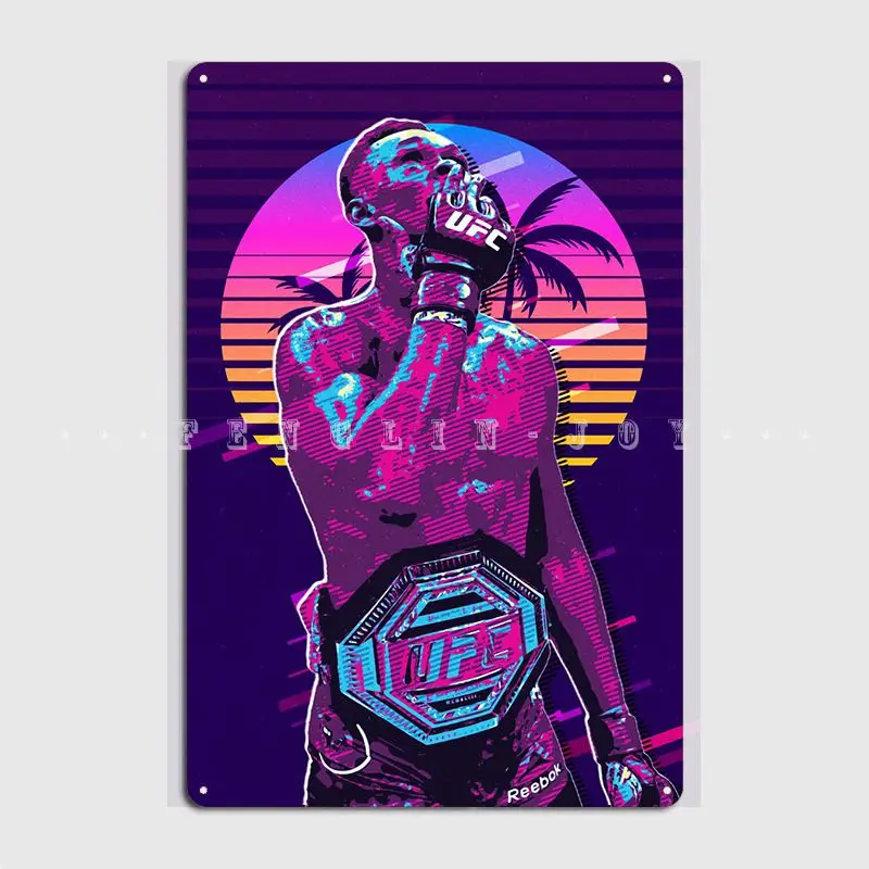 

Металлический знак для кинотеатра Adesanya из Израиля, винтажный настенный фотопостер