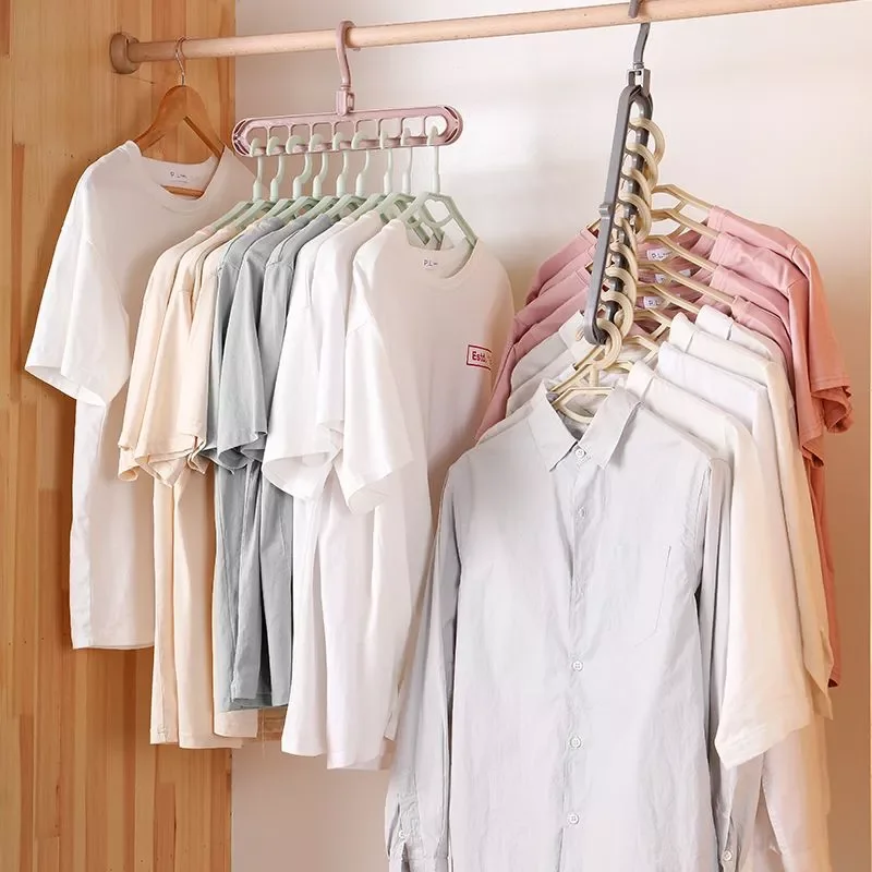 

Clothes Hanger Organizer Closet Organizer Space Saving Hanger Wardrobe Storage Magic Hanger Scarf Cabide Hangers for Clothes