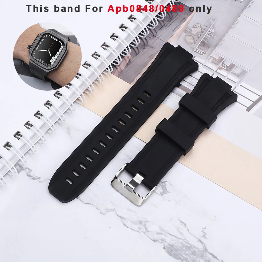 

Сменный резиновый ремешок для 0848 0849 Apple watch комплект мод