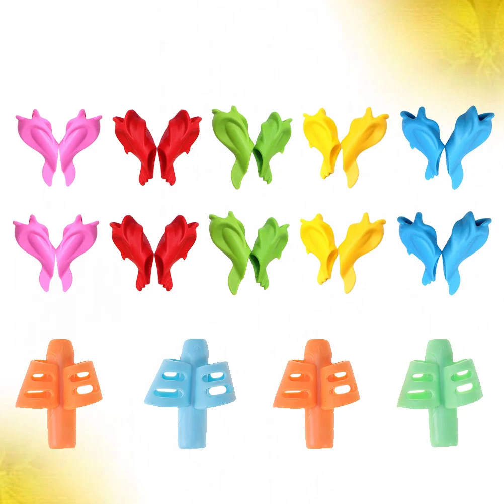 

Grip Writing Trainingchildrens Trainer Correct Pincer Kids Grasp Devices Silicone Holdercorrector Arthritis Aids Hand Rubber