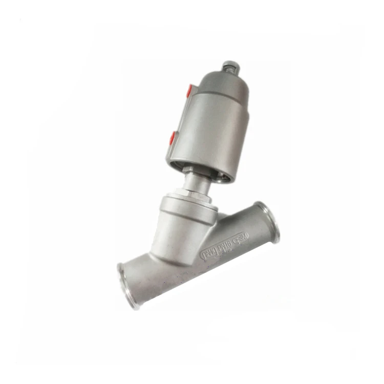 

Санитарный Y-образный Пневматический поршневой угловой зажим для клапана