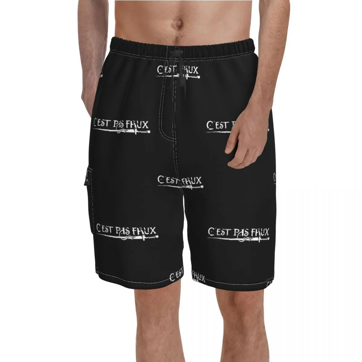 

Cest Pas Faux Kaamelott Board Shorts Tv Show Beach Short Pants Trenky Man Comfortable Custom Swim Trunks Plus Size