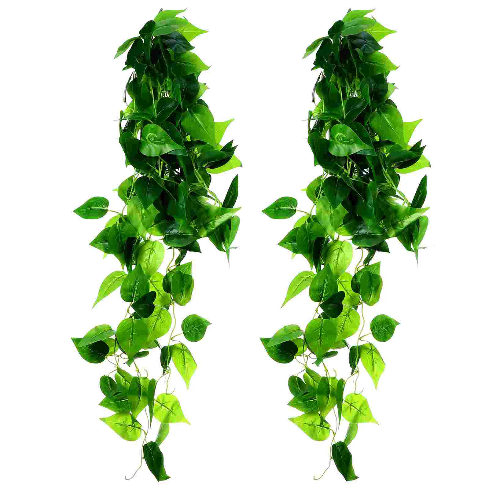 

2Pcs Artificial Hanging Plants Hanging Vine for Indoor and Outdoor Decoration