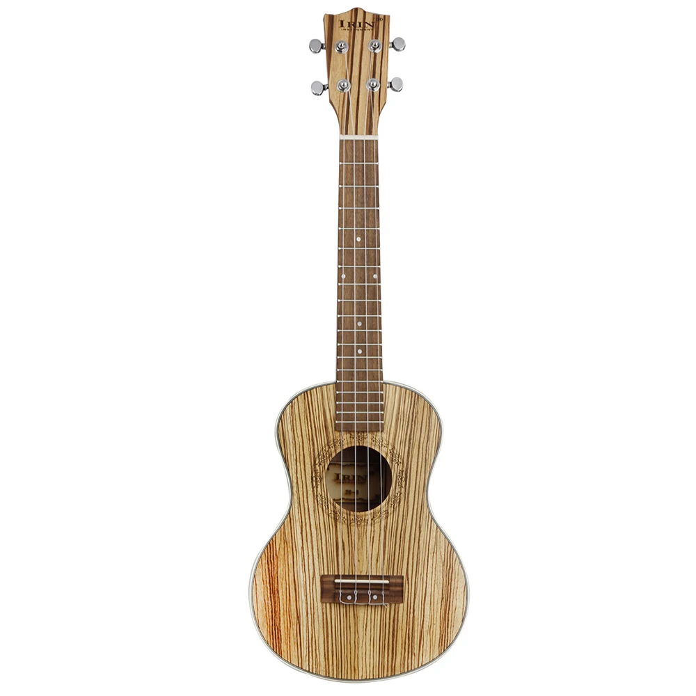 

23/26 Inch Zebra Wood Ukulele 4 Strings Hawaiian Guitar Soprano Ukulele Beginner Kids Musical Gifts Instrument Mini Guitarra