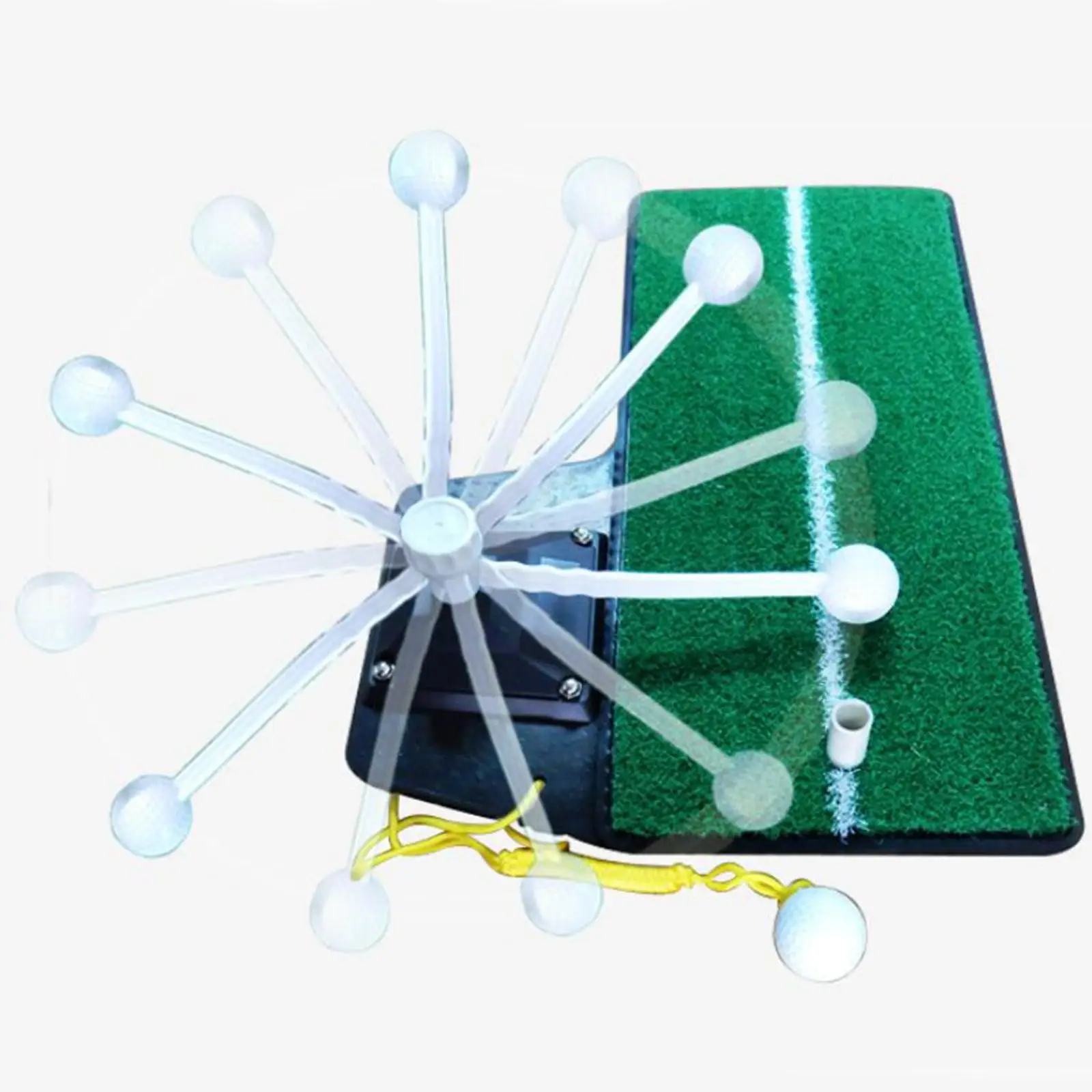 

Golf Practice Swing Mat Golf Batting Mat Portable Golf Hitting Mat Indoor Golf