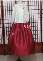 2019 fahion white modern hanbok fushion hanbok korean traditional hanbok cosplay dress modernized hanbok performance costume new
