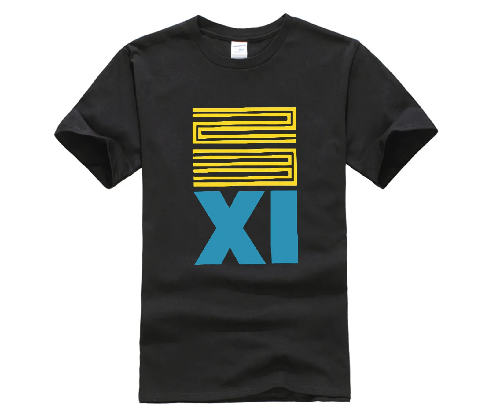 

Модная 2023 трендовая футболка гамма 23 Ретро 11 Мужская Летняя облегающая 100% хлопковая Мужская спортивная одежда футболки