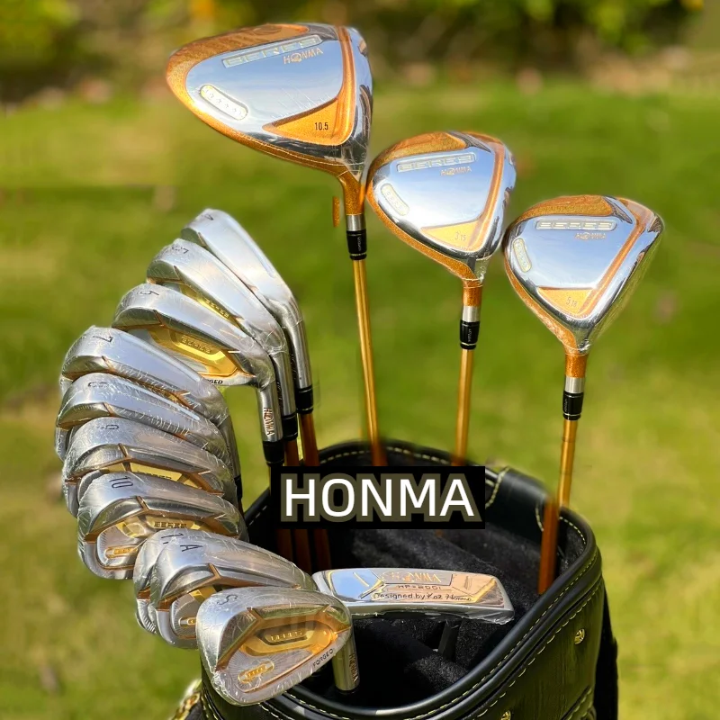 2023 Golf Club HONMA S07 Complete Set Golf club full set incloud Golf Driver woods iron putter R or S Flex graphite shaft