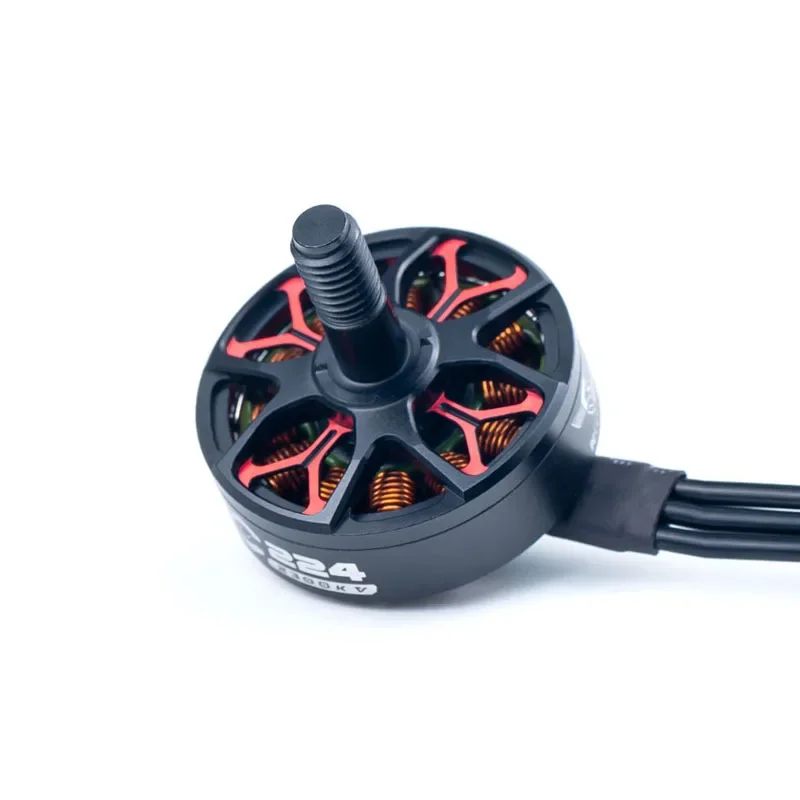 4 шт. AXISFLYING C224 2204 5 3500KV 4S 2300KV 6S бесщеточный двигатель для FPV Freestyle 3 дюйма Cinewhoop Cineon C30