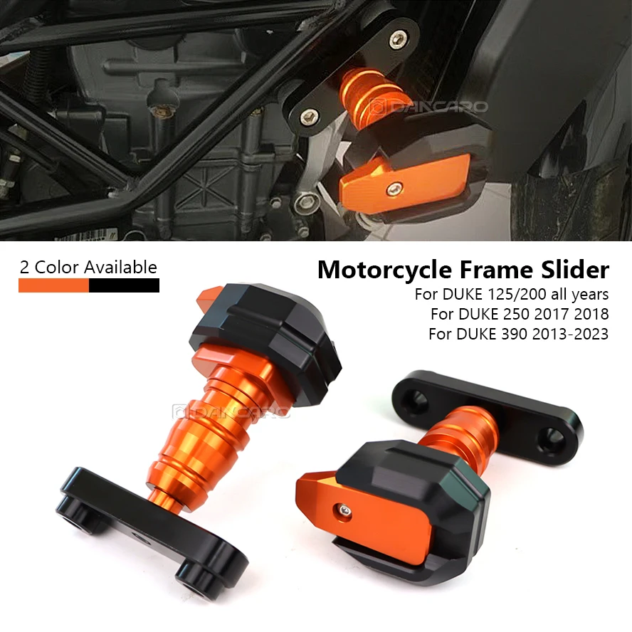 Для DUKE 125/200 DUKE250 DUKE390 слайдер рамы мотоцикла защита от падения двигателя