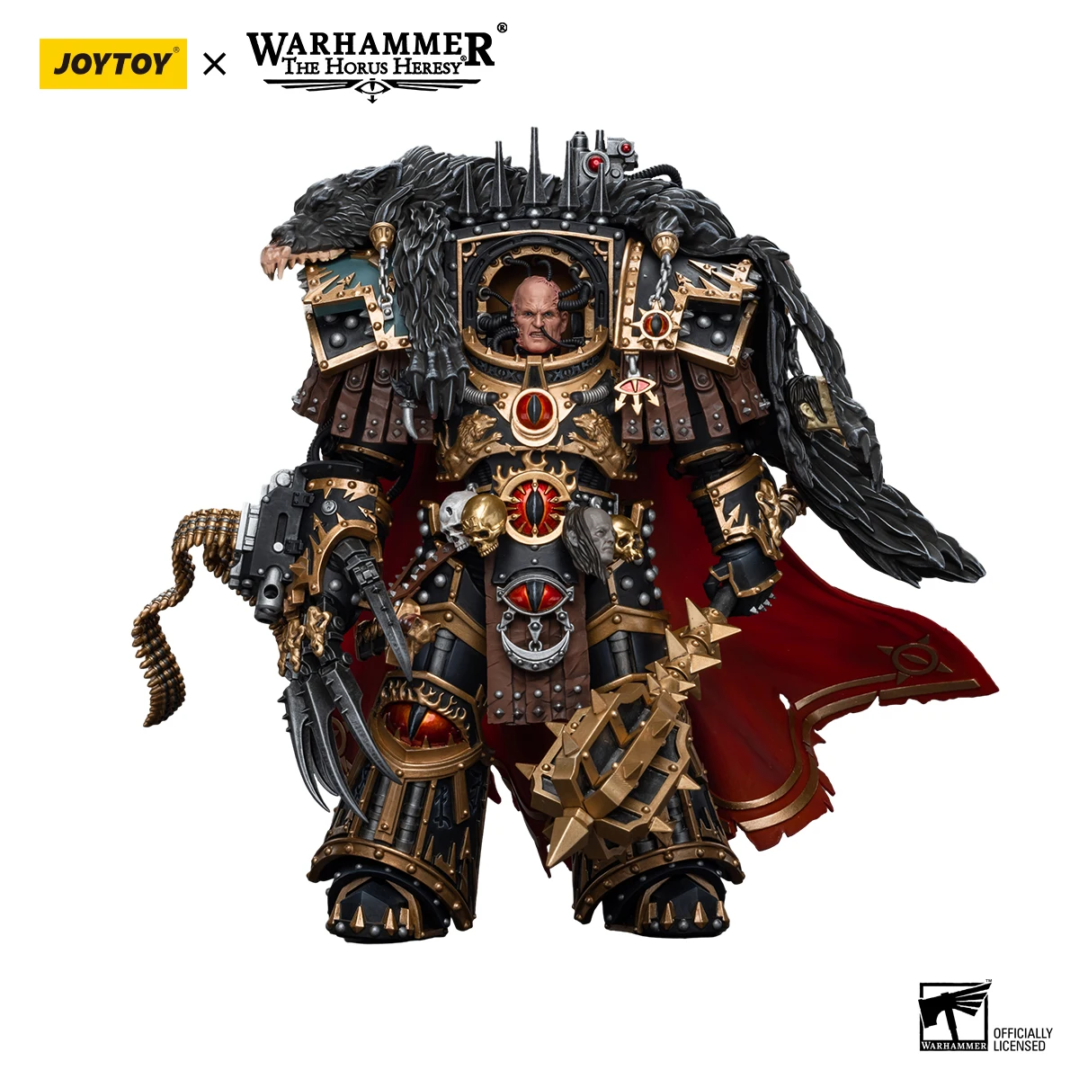 Фото В НАЛИЧИИ JOYTOY Warhammer 40K 1/18 Фигурка Сынов Хоруса, Вармастер Хорус, Аниме-модель №5